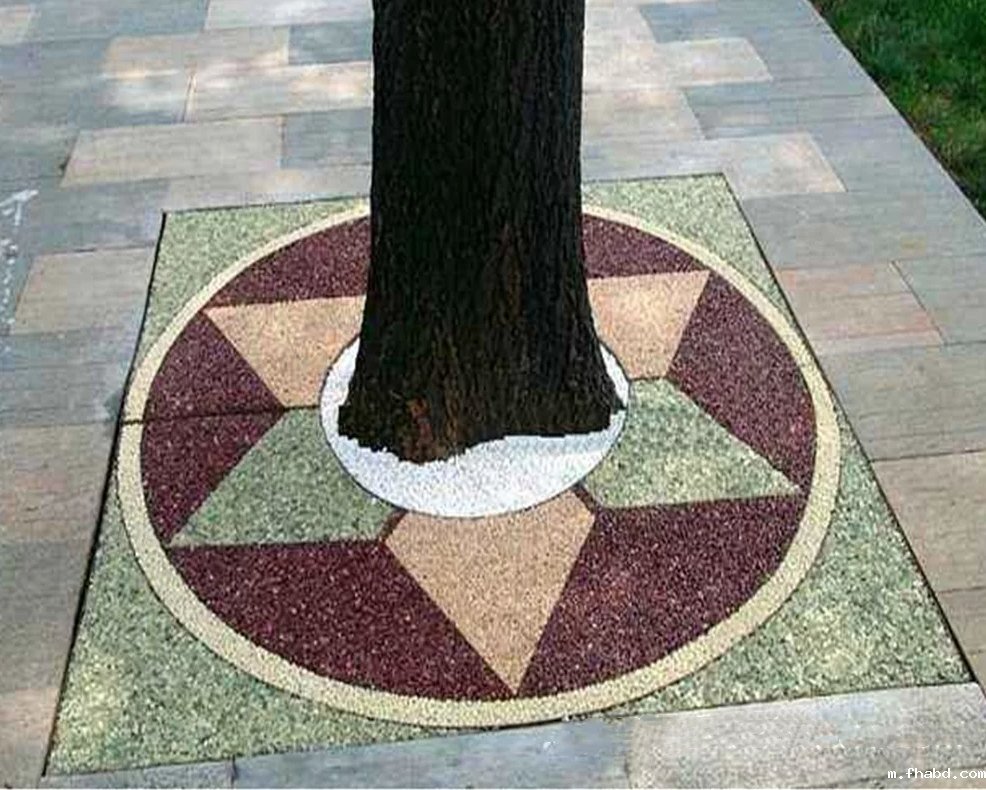 广东增城区透水胶粘石