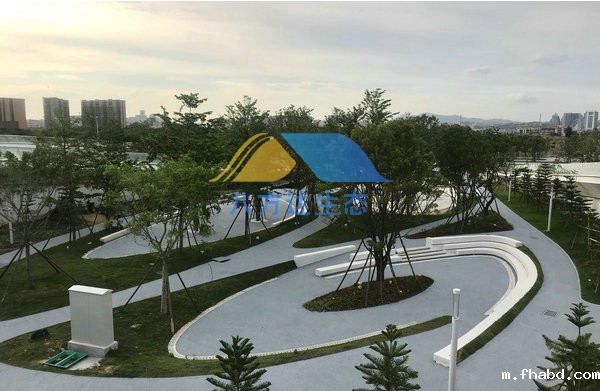 深圳透水沥青工程案例二