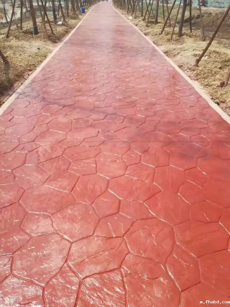 压花地坪施工工艺